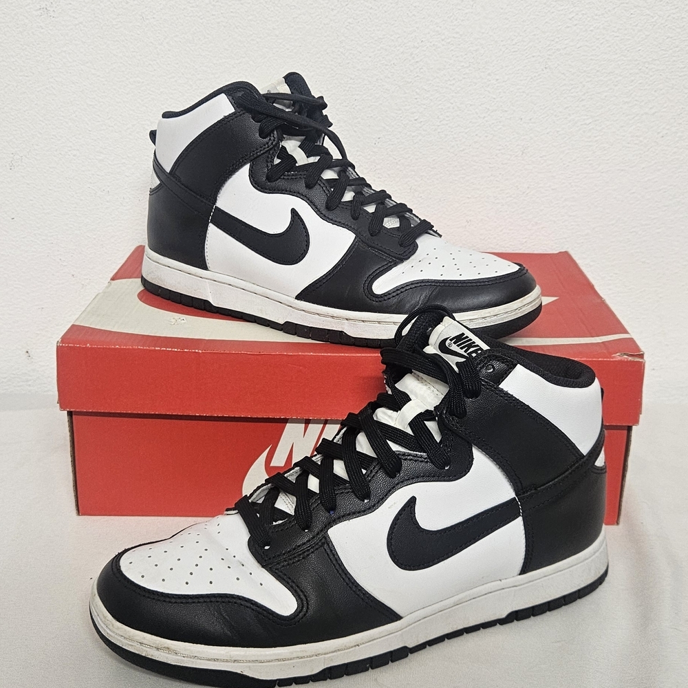 Nike Dunk Hi Retro Black/White